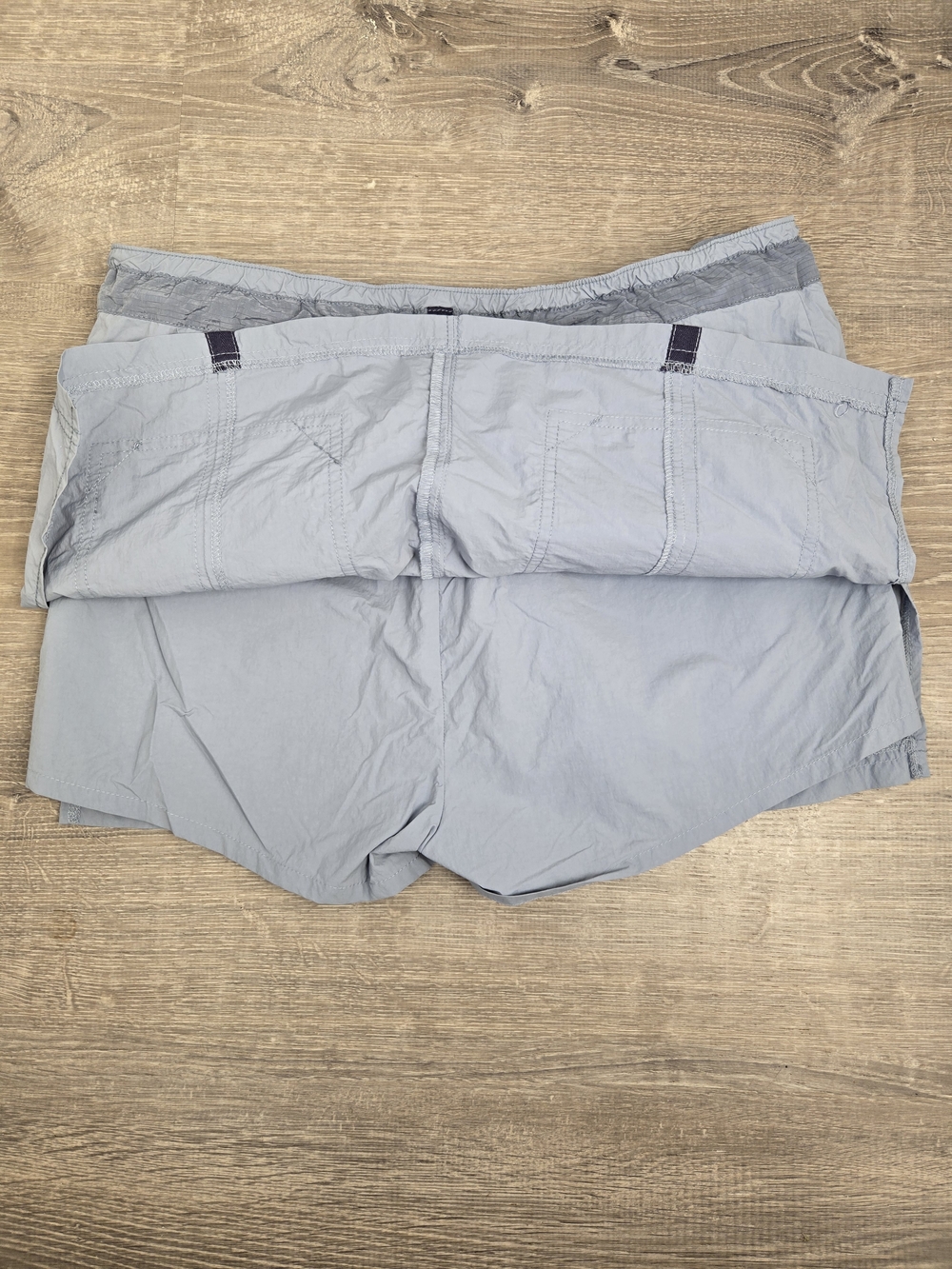 Free People Movement Moonbeam Rainwater Slate Blue Gray Utility Skort Small - Picture 11 of 14